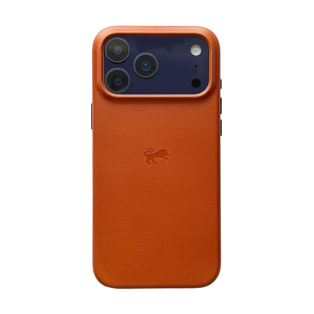 Full Grain Leather MagSafe iPhone Case