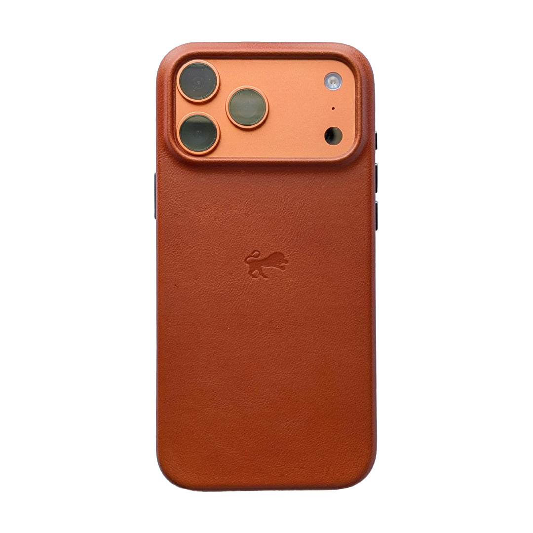 Full Grain Leather MagSafe iPhone Case