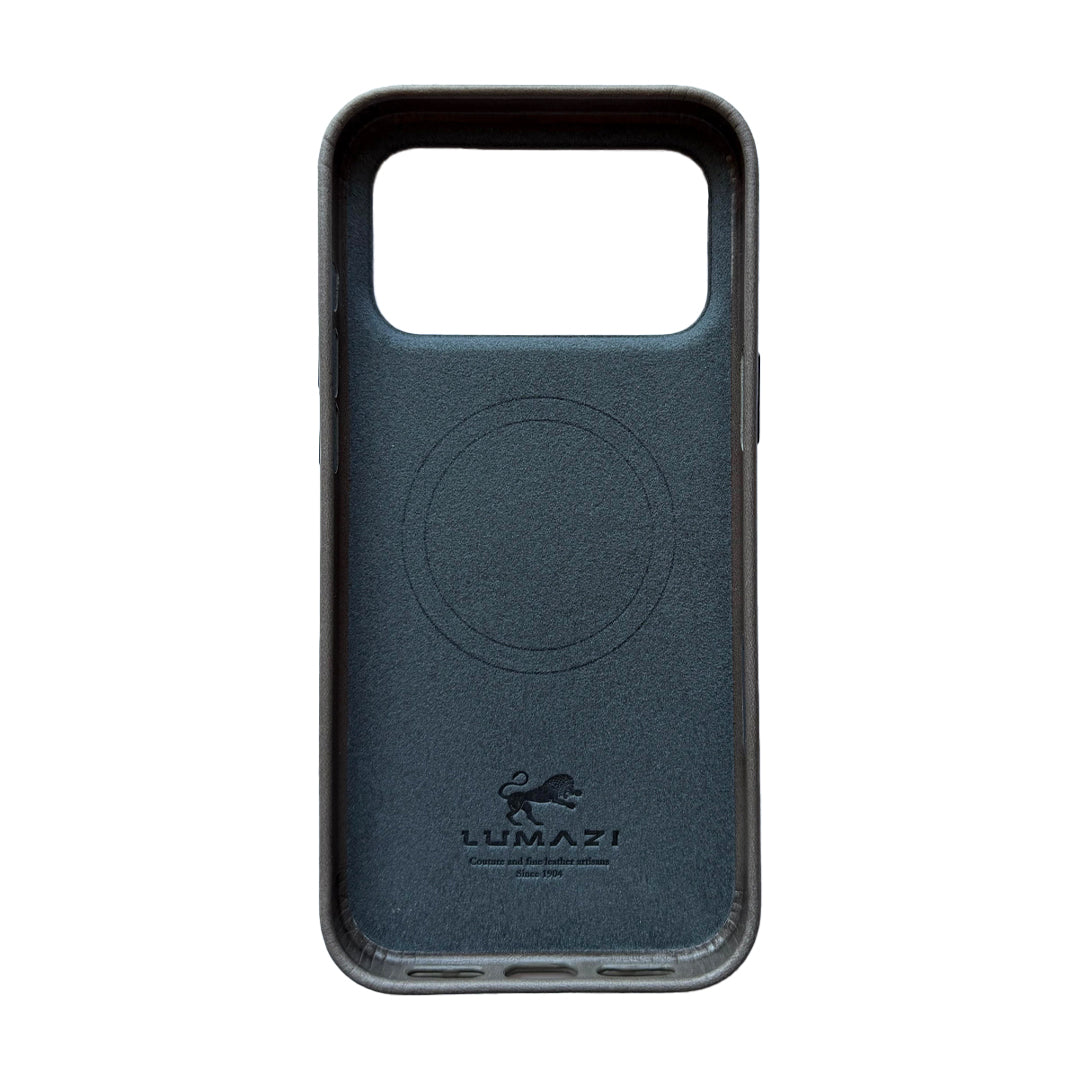 Full Grain Leather MagSafe iPhone Case
