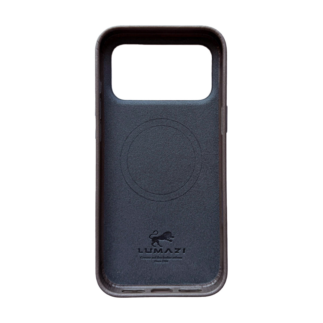 Full Grain Leather MagSafe iPhone Case