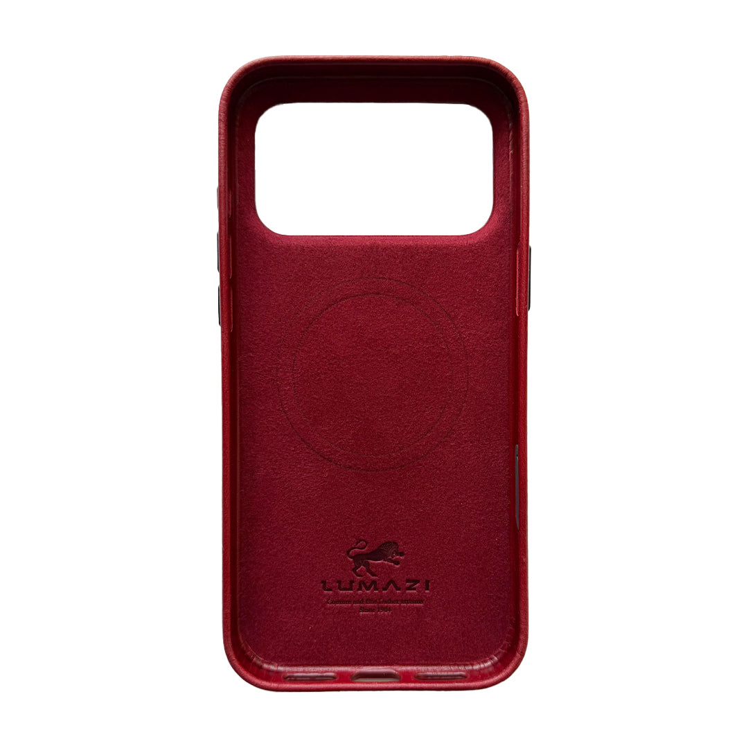 Full Grain Leather MagSafe iPhone Case