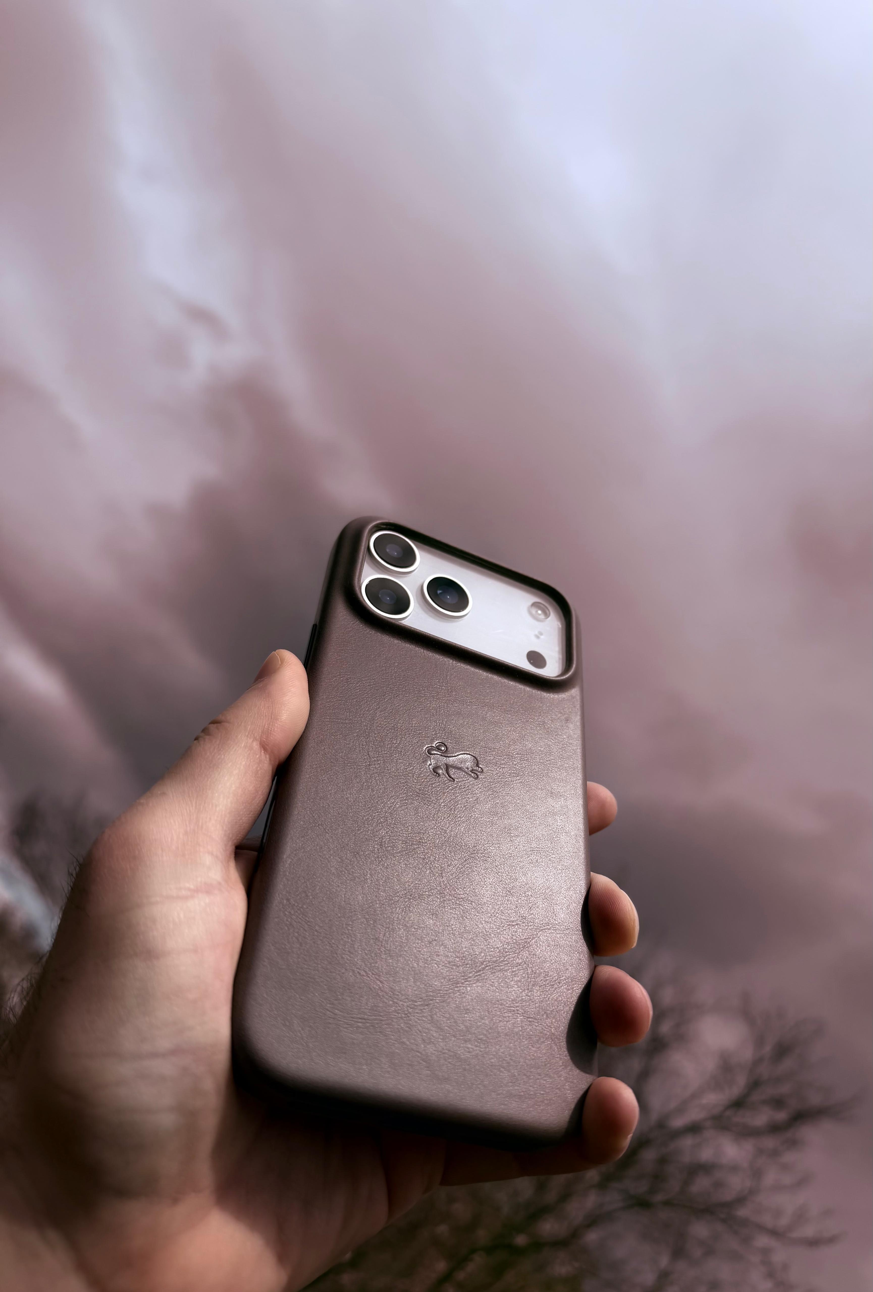 Full Grain Leather MagSafe iPhone Case